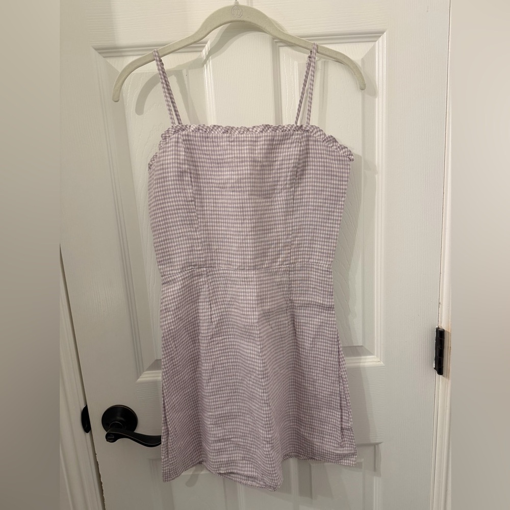 Reformation Ava Linen Dress